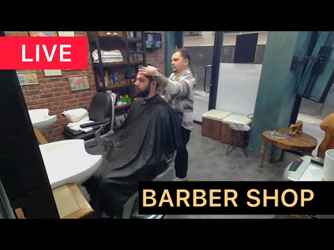 LIVE Haircut on my customers | HAIRCUT ASMR