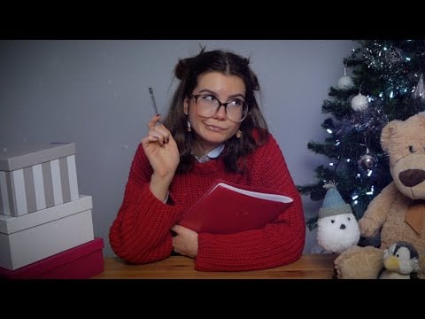 ASMR | asking you christmas-themed questions (and I'm not an elf 🧝🏻‍♀) | roleplay