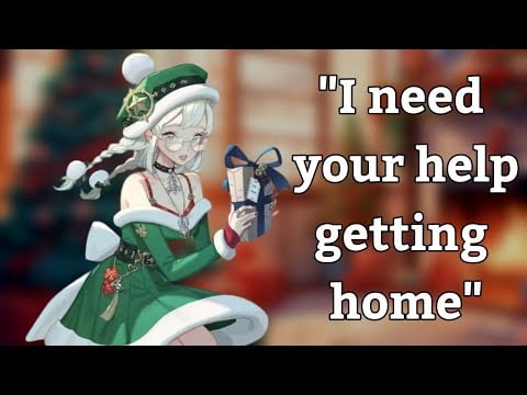 {Asmr} Santa's elf gets stuck at your house [shy] [f4a] [belated christmas special]