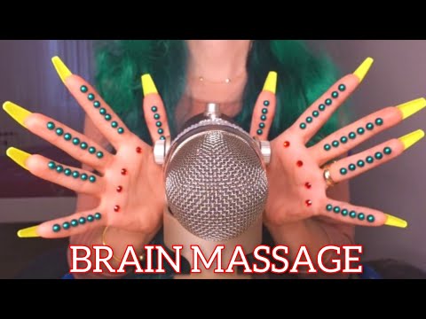 ASMR BRAIN MASSAGE 🌟Mic Scratching, Mic Brushing, Mic Tapping, Plastic Wrap over Mic, Layered Sounds