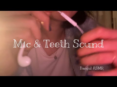 치아와 마이크가 만나면 asmr