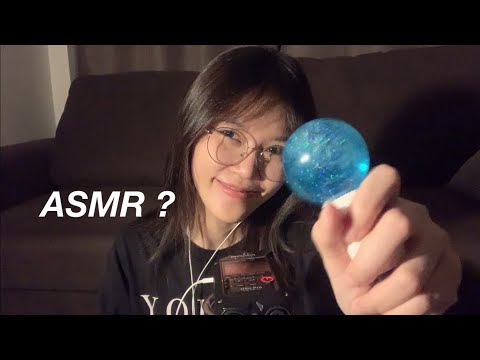 ASMR Thai Talking and Random Triggers (Water, keyboard etc.)🌷