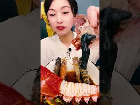🦐🥢 Epic seafood feast live show #EpicSeafood #LiveSeafood
