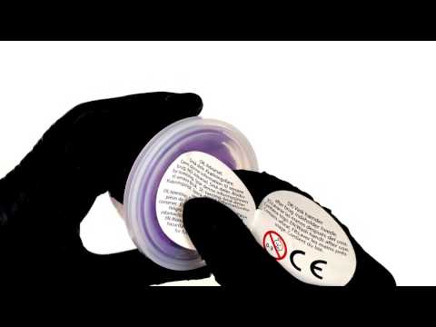 LATEX GLOVES playing with💜 Super Dough 💚 whisper 9 MAGIC words that reduce stress [[ASMR]]