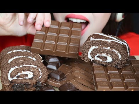 ASMR GERMAN CHOCOLATE CANDY OVERLOAD | Ritter Sport, Schogetten, Merci (Eating Sounds) No Talking