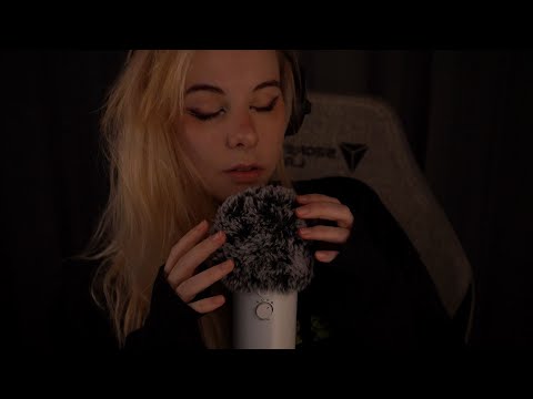 ASMR | Softest Whispering for Sensitive Ears - Fluffy Blue Yeti Mic