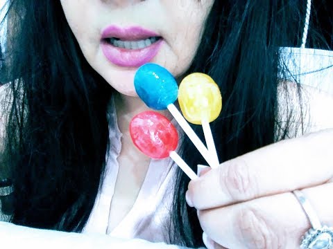 ASMR En Español -  Paletas de caramelo