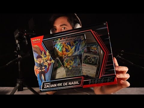 ASMR Pokemon - Coffret Zacian EX de Nabil