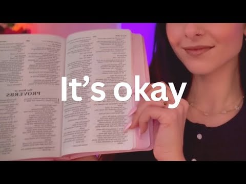 If You’ve Been Overthinking Everything… You Can Rest Here 🤍 | Proverbs 1–10 (ASMR)