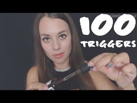 ASMR 100 Triggers in 3 minutes | АСМР 100 триггеров за 3 минуты