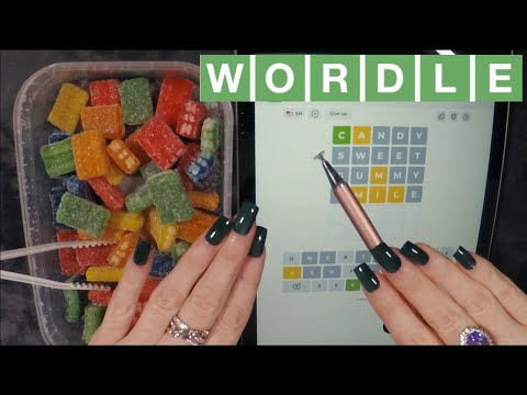 ASMR WORDLE & Gummy Candy on iPad