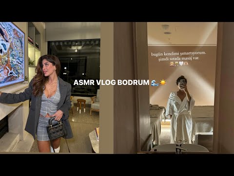 ASMR VLOG | Bodrum ASMR🌜| Türkçe ASMR