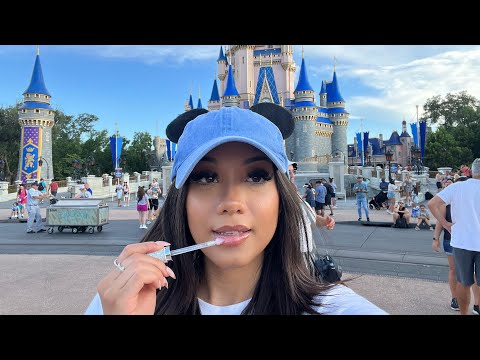 ASMR| Doing My Makeup at Disney ✨🏰