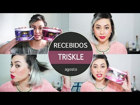 Recebidos do mês de Agosto - TRISKLE (resenha)