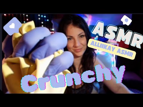 ASMR Crunchy and tapping triggers
