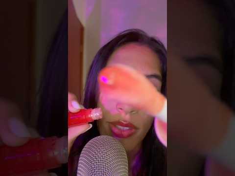 Asmr posso passar um gloss #asmrshorts #asmrmakeup