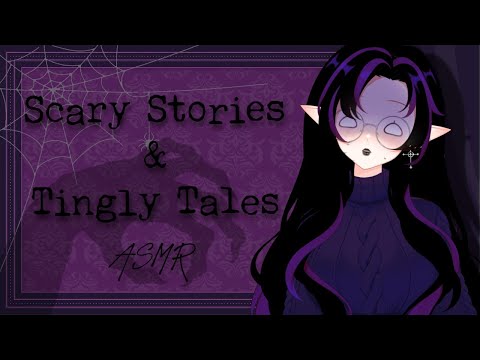【ASMR 3DIO】 ݁do you like scary stories? ✩₊˚.⋆🕸️⋆⁺₊✧
