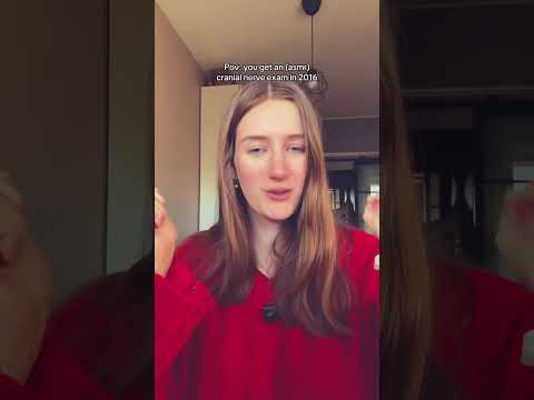 ASMR Cranial nerve exam like back in 2016 🌴✨💕
