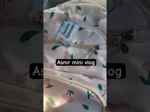 Asmr mini VLOG