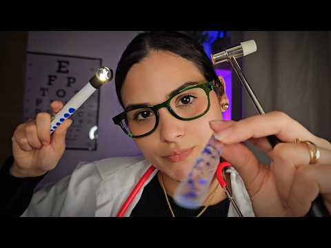 ASMR MÉDICO seu Check-up Geral (Exames olhos, ouvidos, coração, sensorial...✨️ROLEPLAY MEDICAL🩺