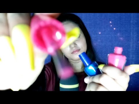 asmr- doing your nails in 2 min 🦋 (very fasttt)