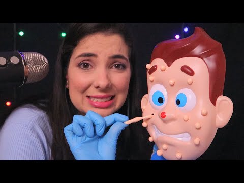 ASMR: ESPREMENDO SUAS ESPINHAS! *oddly satisfying