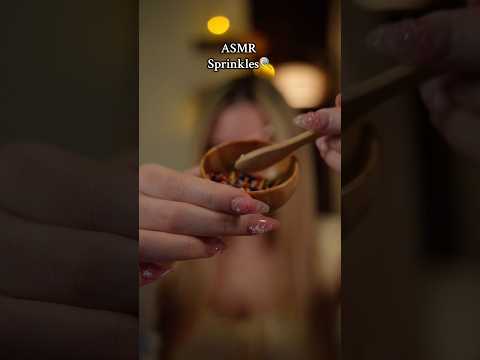 ASMR Sprinkles  🍭 #asmr #sprinkles