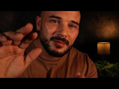ASMR Comfort You While You Sleep (Caressing Your Face) Keeping You Safe - Whispering for Sleep