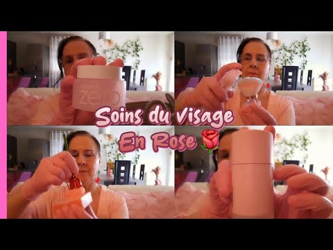 Asmr français " Soins du visage En Rose 🌹 "