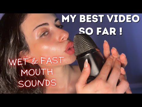 INTENSE Fast Wet Mouth and Tongue Sounds