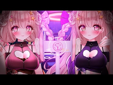 [ASMR] 쌍둥이 귀청소 💜 평행세계의 두 사람ㅣ3Dio Twin Ear Cleaning 耳かき