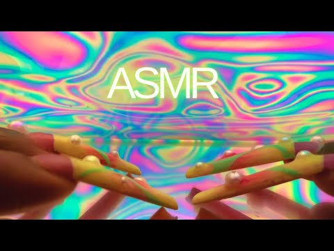 ASMR| Long Nails Tapping tingles | Fall Asleep in 5 minutes | Background Noise