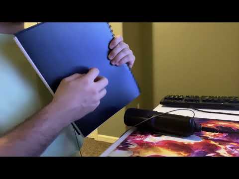 ASMR Fabric Sounds, Tracing and Deep Gentle Tapping for Sleep
