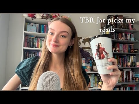 ASMR Tbr Jar Picks My July Reads! (Book sounds, paper scratching, close whispers)