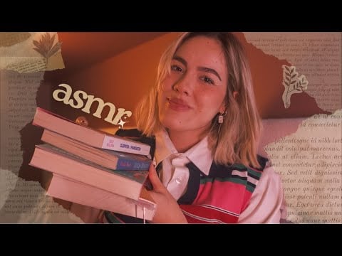 ASMR 📖 Minhas leituras de 2025 até agora 🌷 Voz Suave e Conversa para dormir 😴