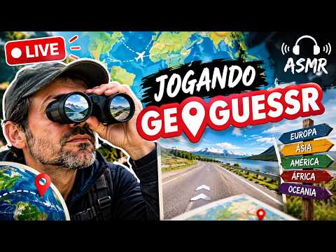 ASMR LIVE jogando GEOGUESSR