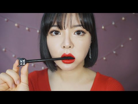 [ASMR] 🔥펜 놈놈 3탄! 중독적인 볼펜 소리👄 Heavenly Pen noms, Plastic Chewing, Mouth Sounds
