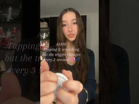 Asmr tapping & scratching no talking 🎀💤 — sleep & relax #asmr #girly #tapping #scratching #tingle