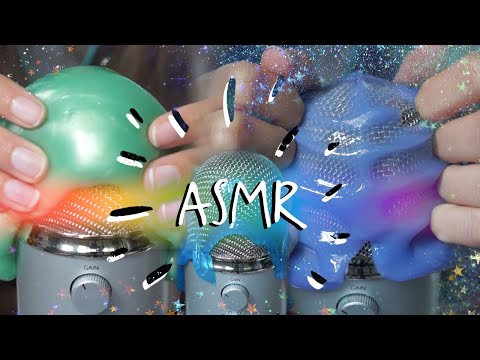 ASMR SLIME IN YOUR EARS - Huge Variety