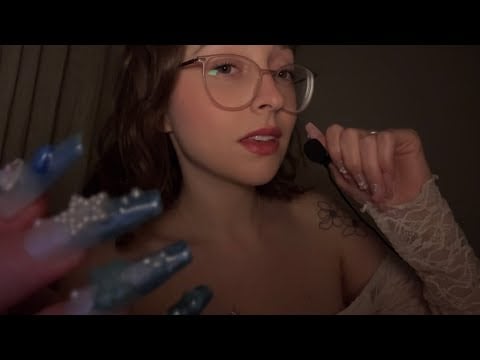 ASMR clickiest whispers, mouth sounds, personal attention and more with my tingly MINI MIC 
