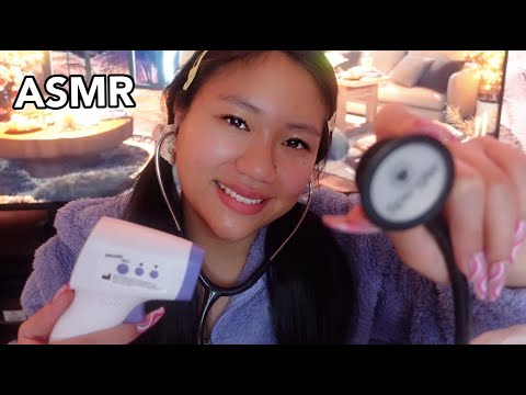 ASMR Rp médecin👩🏻‍⚕️ check up médical en douceur ❤️ (je suis de retour)