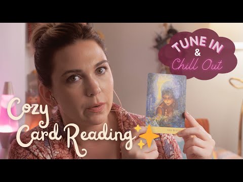 🌙✨ Cozy Card Reading for Relaxation | ASMR Soft-Spoken Before Bed ✨🌙