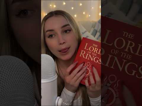 Fast book tapping 😋 asmr