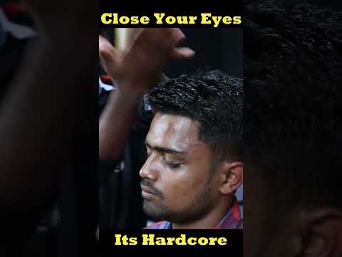 Hardcore Massage With Hardcore Cracking By Strong Wrist Barber | ASMR Indian Massage #shorts
