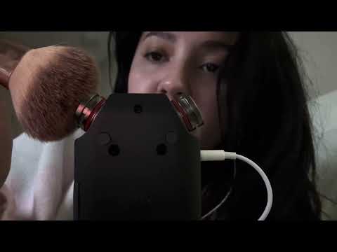 ASMR deep ear tingles before bed ✨ random triggers (no talking) Tascam