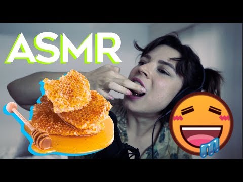 🎧😴🍯ASMR comiendo MIEL - Cajafresca