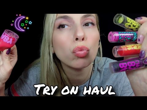 ASMR TÜRKÇE / BABY Lips / TRY ON HAUL /  RUJ DENEME