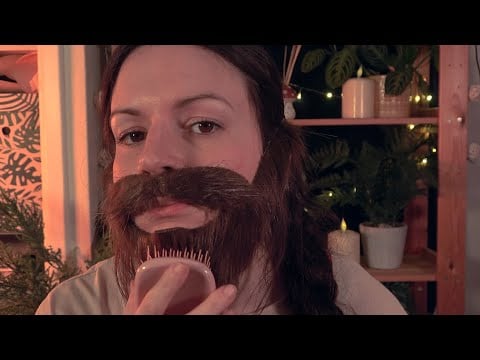 ASMR Beard Brushing & Stroking