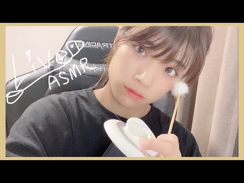【ASMR】睡眠や作業のお供に癒しの音はいかが？/耳かき、オノマトペ、炭酸....ear cleaning ,onomatope ,water bubble【バイノーラル】