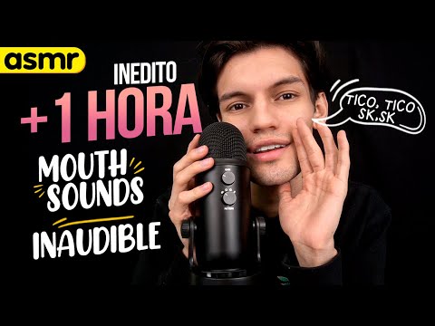 ASMR 1 HORA MOUTH SOUNDS E INAUDIBLE | ASMR Español | Mol